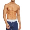 Sauvage Swimwear Board Shorts | Men's Summer*Banded Pocket Board - Navy Navy/Wht