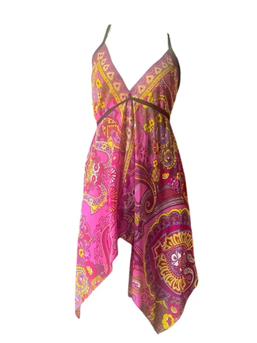 Sauvage Swimwear Italian Prints*Designer Silk Dress- Leopard