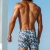 Sauvage Swimwear Board Shorts*Mid Century Blue Board