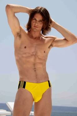 Sauvage Swimwear Briefs*Racer Stripe Brief