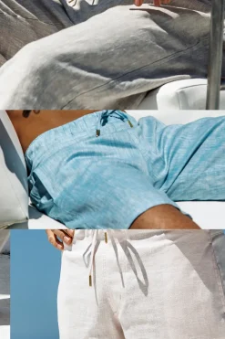 Sauvage Swimwear Workout + Linen*Resort Linen Pants