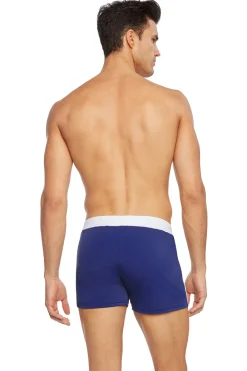 Sauvage Swimwear Swim Trunks*Retro Lycra Swimmer - Black Black