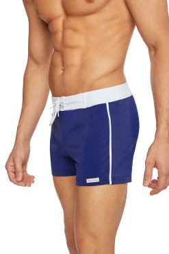 Sauvage Swimwear Swim Trunks*Retro Lycra Swimmer - Black Black