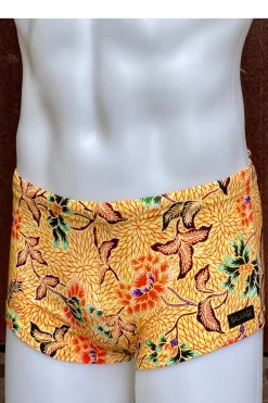 Sauvage Swimwear Square Cuts*Sumatra Mango Squarecut Postcard Blue